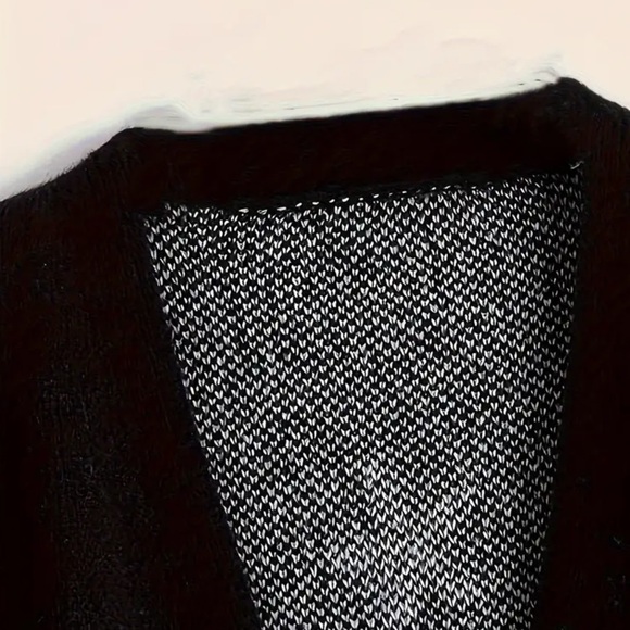 NIP Black Star Print Open Cardigan - Picture 3 of 4